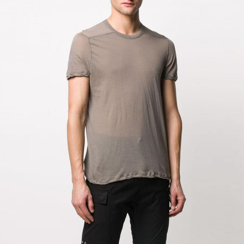 Grey khaki translucent Men's T-shirt 135